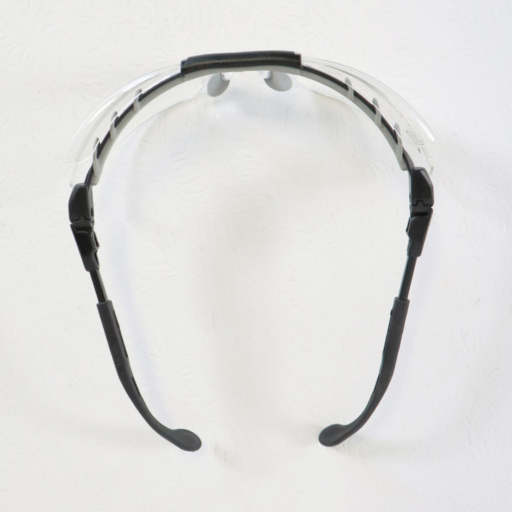 Uvex B-D Z87+ +2.50 B-D+ Clear Lenses Black Gray Frames Eyewear Glasses