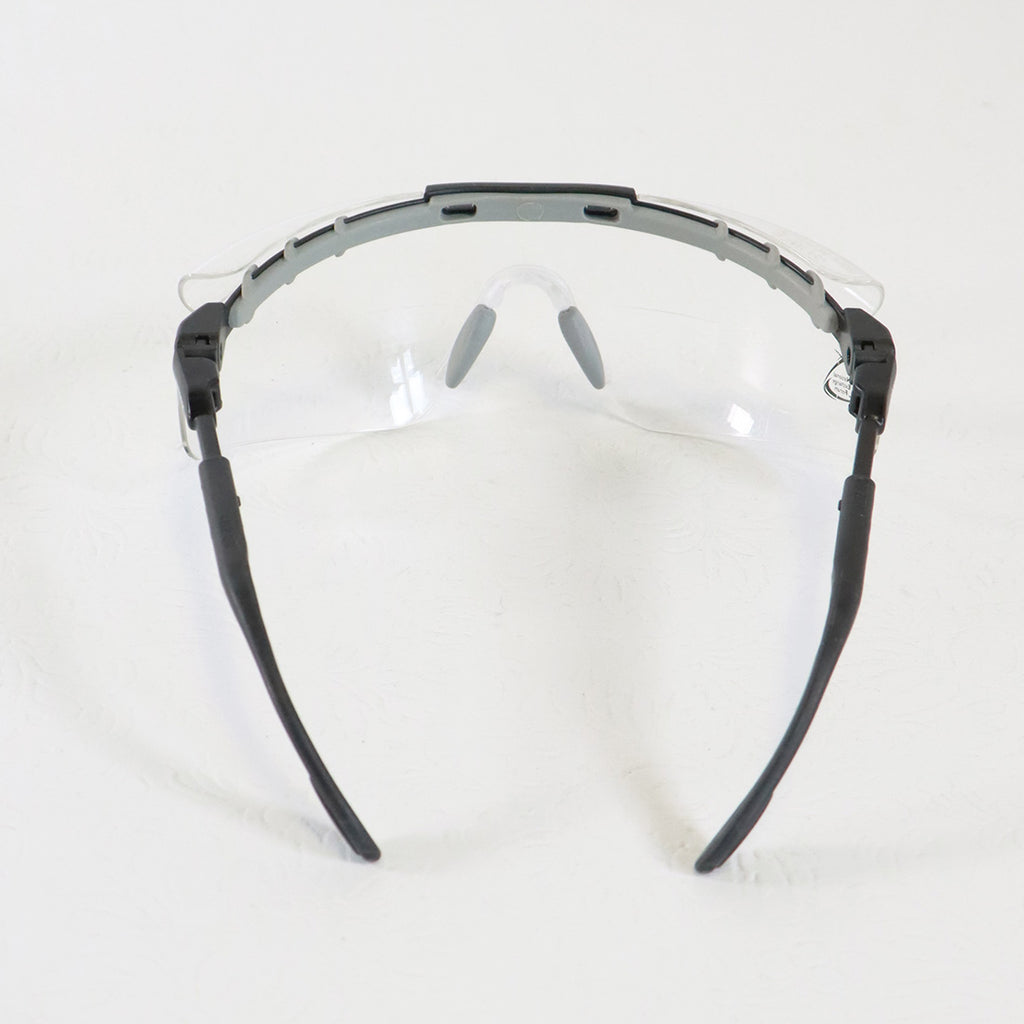Uvex B-D Z87+ +2.50 B-D+ Clear Lenses Black Gray Frames Eyewear Glasses