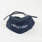 Renuvion Cloth Screen Printed Navy Scrub Cap One Size Fits Most