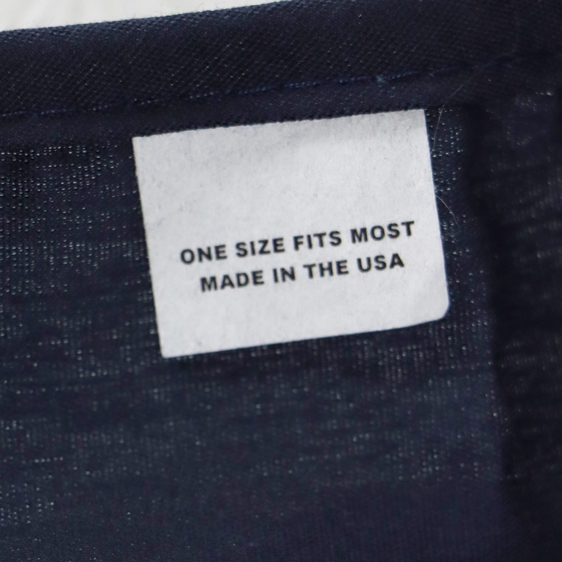 Renuvion Cloth Screen Printed Navy Scrub Cap One Size Fits Most