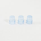 SilkPeel Diamond Glow Blue Cleaning Caps Disposable A0005 SilkPeel Tips 3-Pack