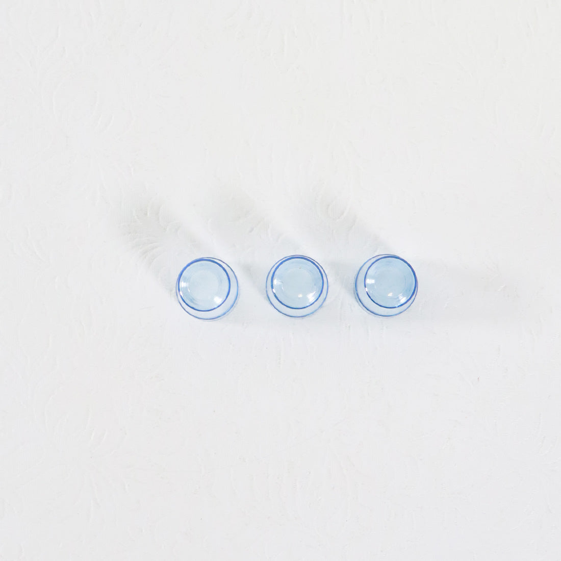 SilkPeel Diamond Glow Blue Cleaning Caps Disposable A0005 SilkPeel Tips 3-Pack