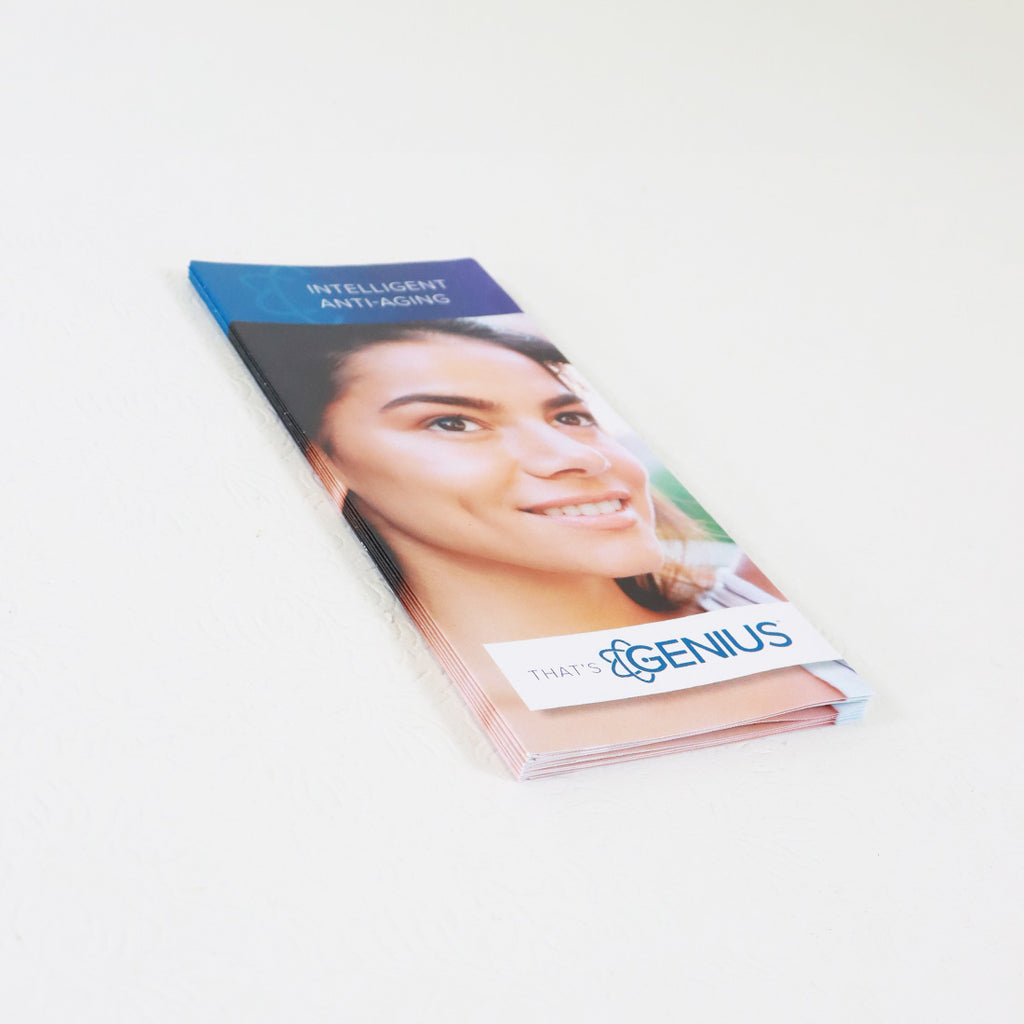 Lutronic Genius Anti-Aging Marketing Brochure x8