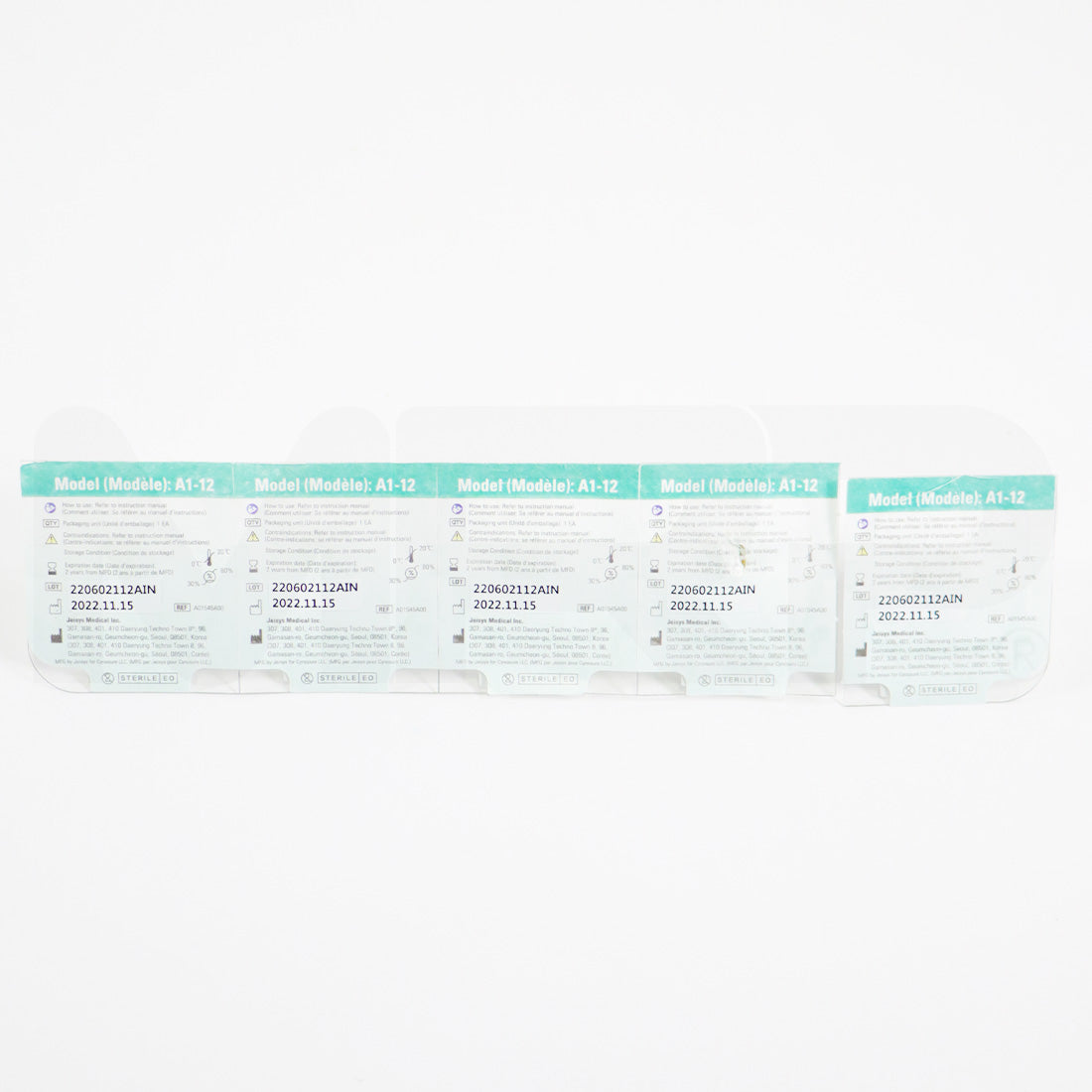 Cynosure Potenza RF A1-12 Microneedling Tips EXP 03/2024 5 PK