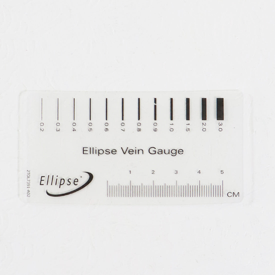 Candela Nordlys Ellipse Vein Gauge Plastic Tool 2TOL7391-A02
