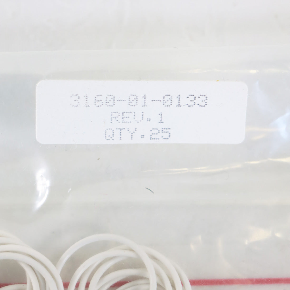 Candela Window White O Rings 3160-01-0133 Revision 1 25pk