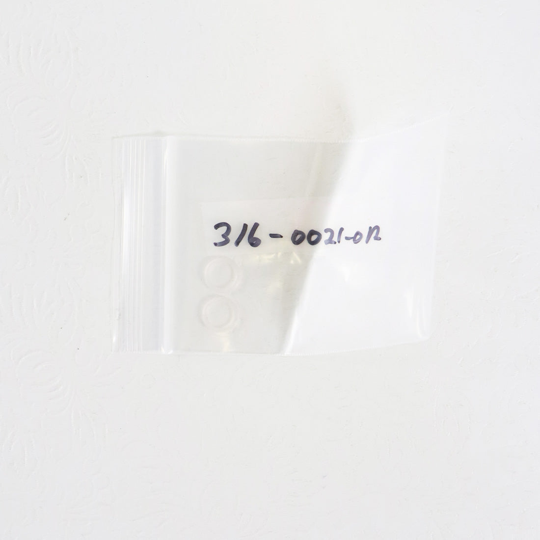 Cynosure Silicone Clear O Ring 3/8 IDX 1/2 OD 316-0021-012 2pk