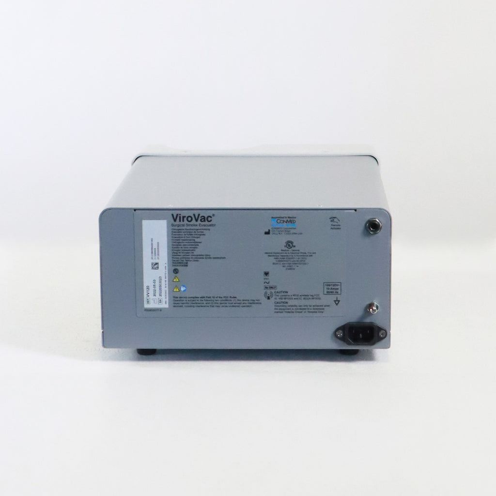 2022 Conmed ViroVac Surgical Smoke Evacuator ViroSafe Filter Buffalo Filter