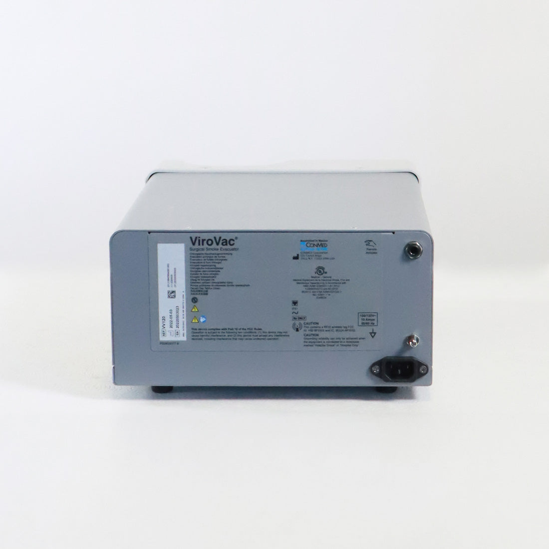 2022 Conmed ViroVac Surgical Smoke Evacuator ViroSafe Filter Buffalo Filter