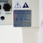 Acuderm EVAC IE-1 Smoke Evacuator System w/ Cart