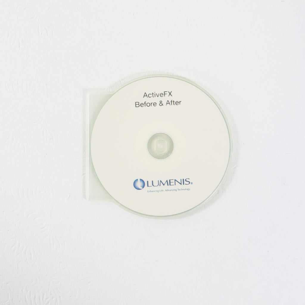 Lumenis ActiveFX Before After Marketing Informational DVD CD