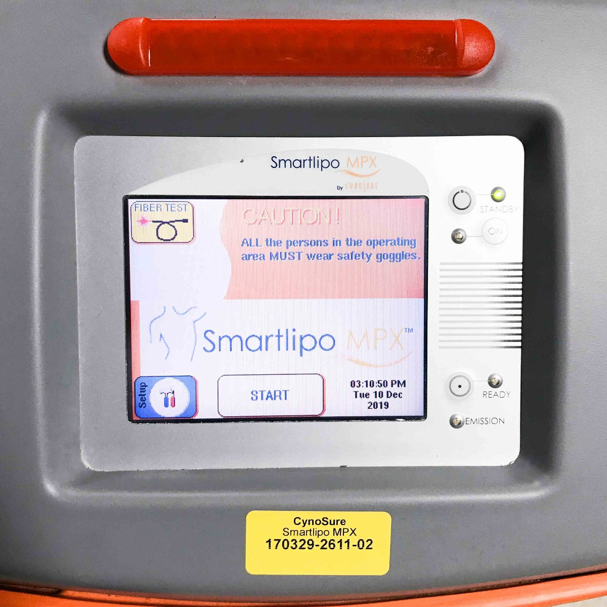 2008 Cynosure SmartLipo MPX 24 Watt Nd:Yag Laser System 1064nm ONLY NON-RFID