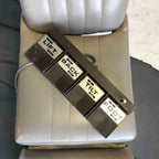 DMI 219A1B Beige Electronic Adjustable Clinic Exam Chair with Foot Controller