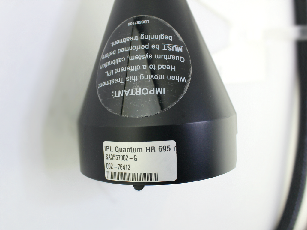 Lumenis Laser IPL Quantum HR 695 IPL Hair Removal Handpiece Only 4 Shots