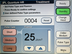 Lumenis Laser IPL Quantum HR 695 IPL Hair Removal Handpiece Only 4 Shots