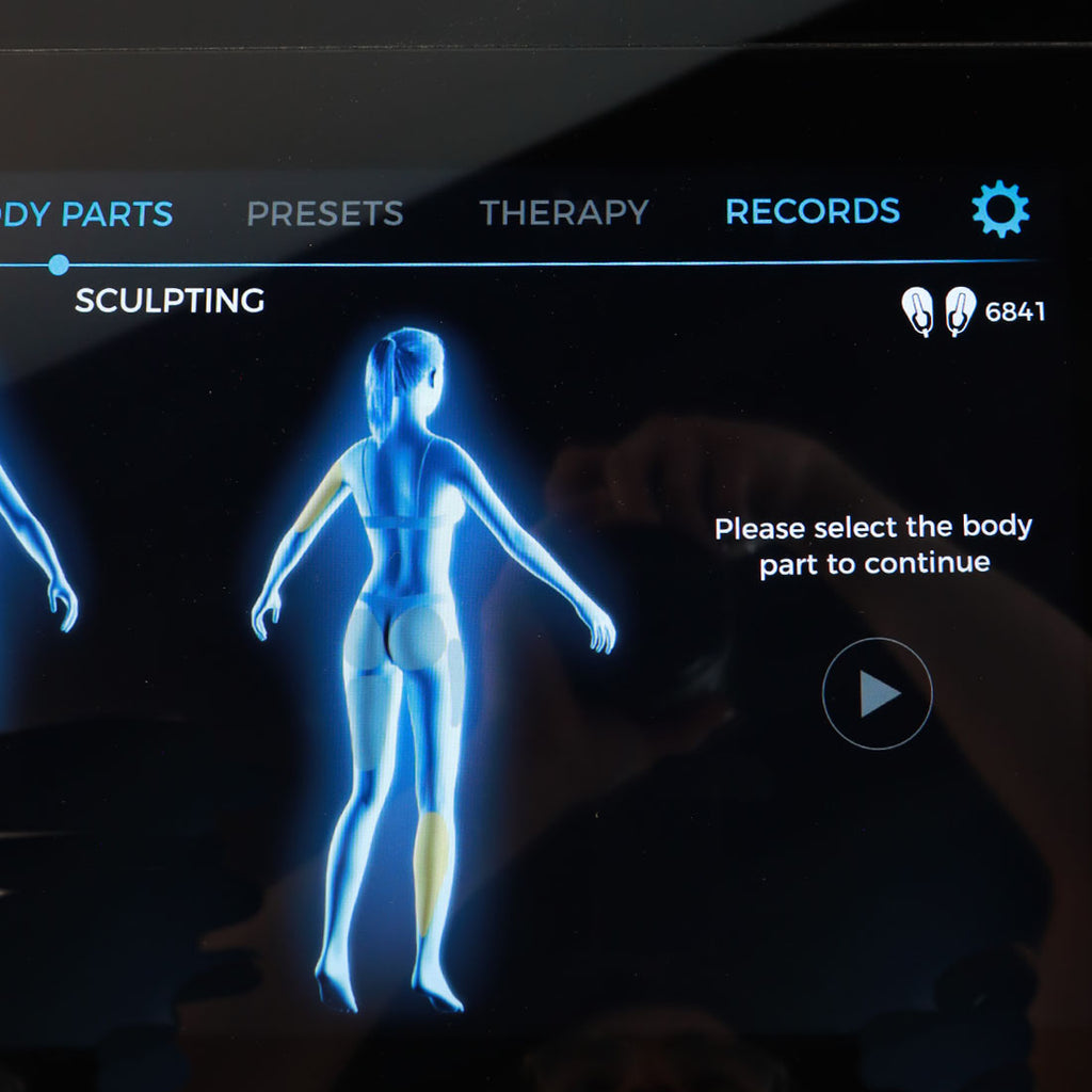 2021 BTL Emsculpt Neo System Shot Screen