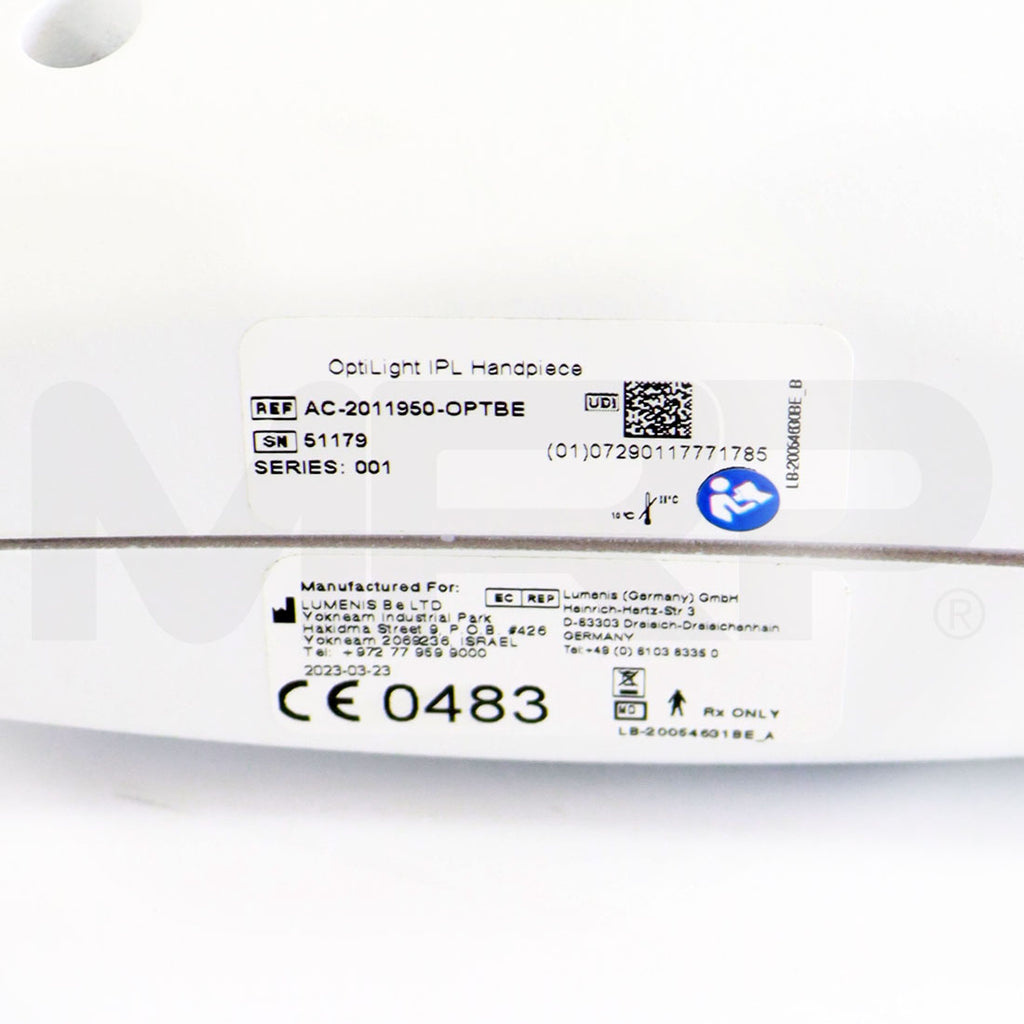 2023 Lumenis OptiLight Non-Invasive Pulse Technology IPL System