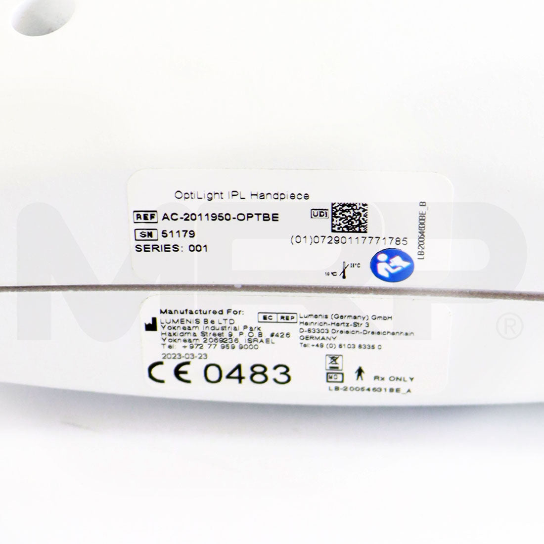 2023 Lumenis OptiLight Non-Invasive Pulse Technology IPL System