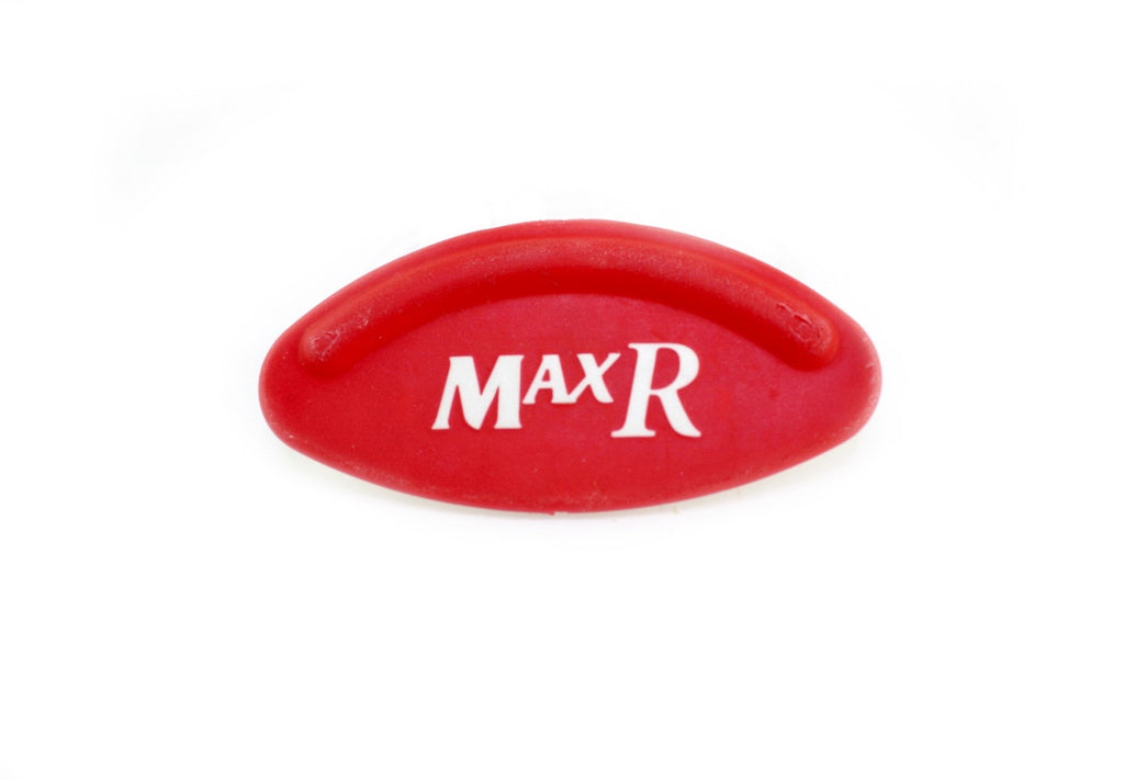 Palomar MaxR IPL Handpiece Emblem Logo Name Snap-In Decal Max R Red