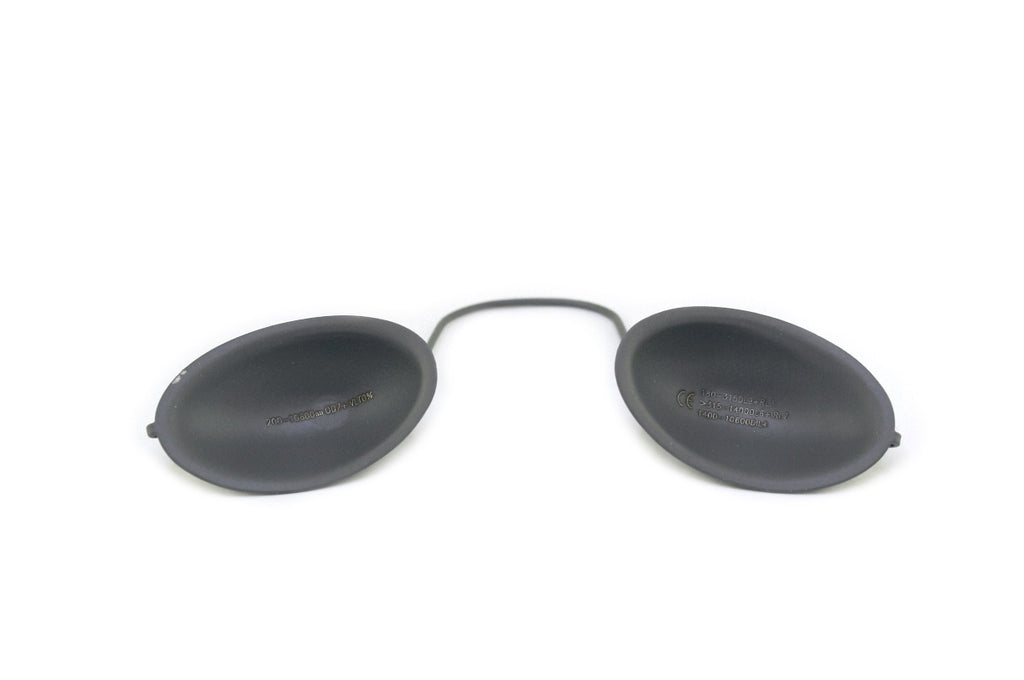 MRP Metal Laser Patient Eye Protection Shields Goggles 200-10600nm OD7+ VLT 0%