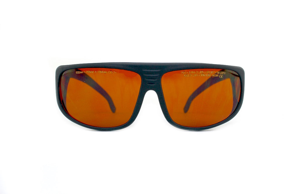 NoIR Laser Operator Eyewear Safety Glasses FD NdYAG KTP 532nm - 1064 OD 7+