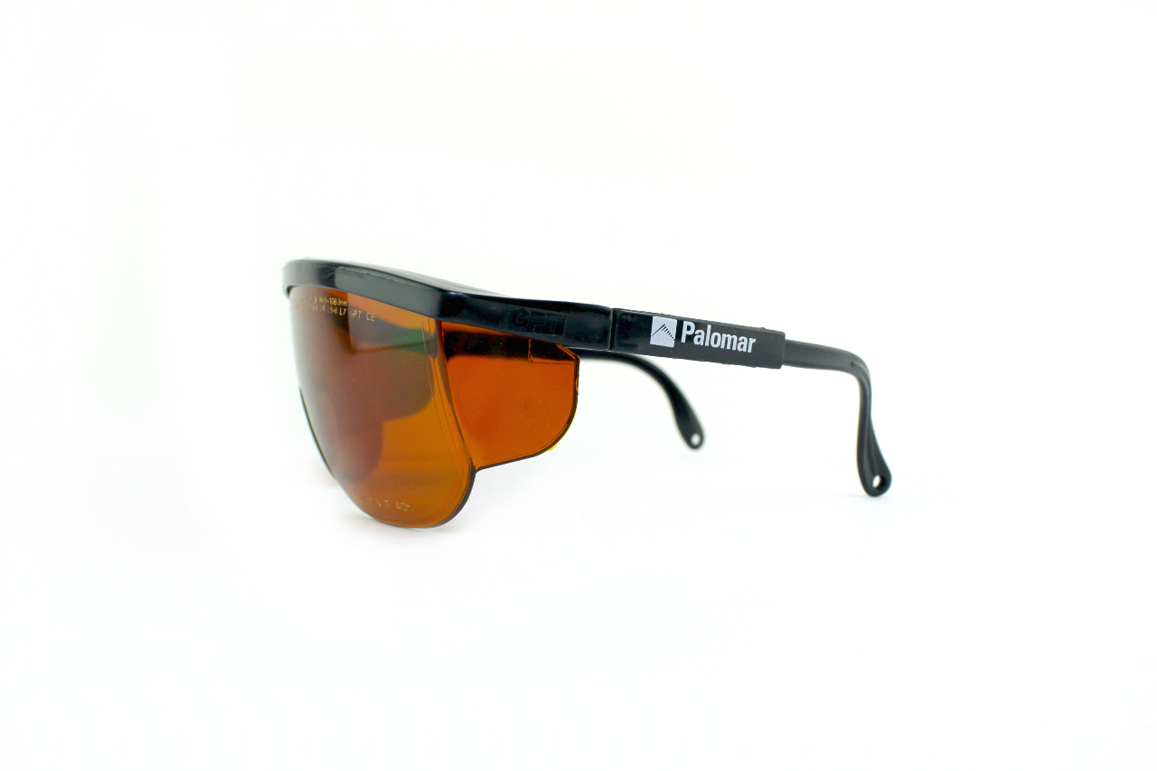 Palomar Orange Lens Laser Operator Eyewear Safety Glasses LUX1064 Nd:YAG 31-2400