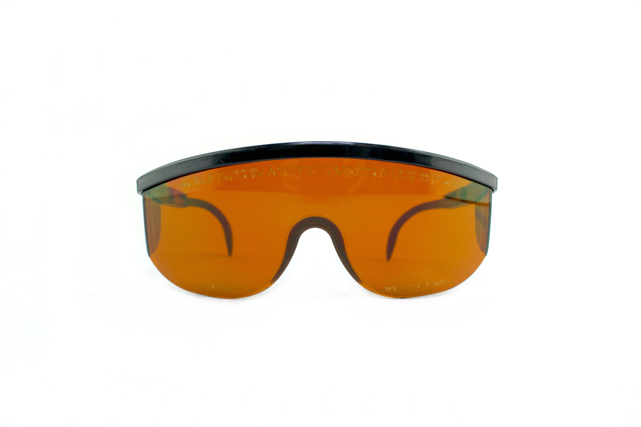 Palomar Orange Lens Laser Operator Eyewear Safety Glasses LUX1064 Nd:YAG 31-2400