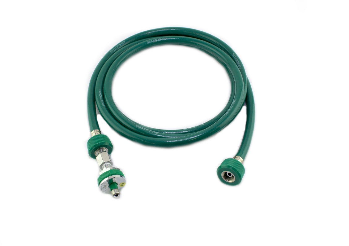 ANVEX Medical Hose 8ft Oxygen Conductive Green 204 cm
