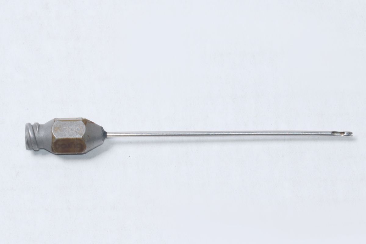 Byron COL-V Coleman V Tip Fat Transfer Injection Cannula 17G 7cm LUER UNTESTED