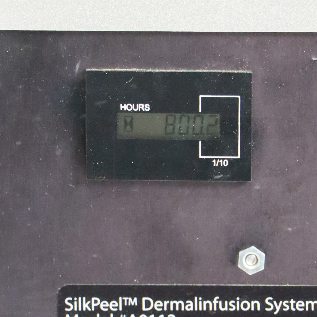 Envy Medical SilkPeel Dermalinfusion Skin Resurfacing Treatment System 800.2 Hours