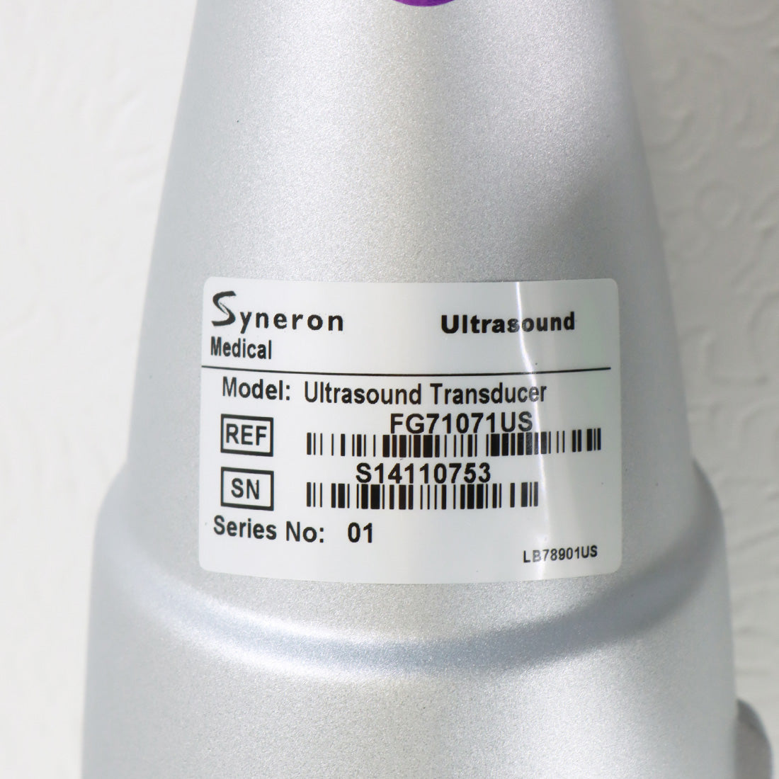 Syneron Ultrasound Transducer UltraShape Handpiece FG71071US