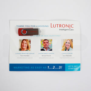 Lutronic Digital Content Patient Marketing Kit Thumb Drive USB