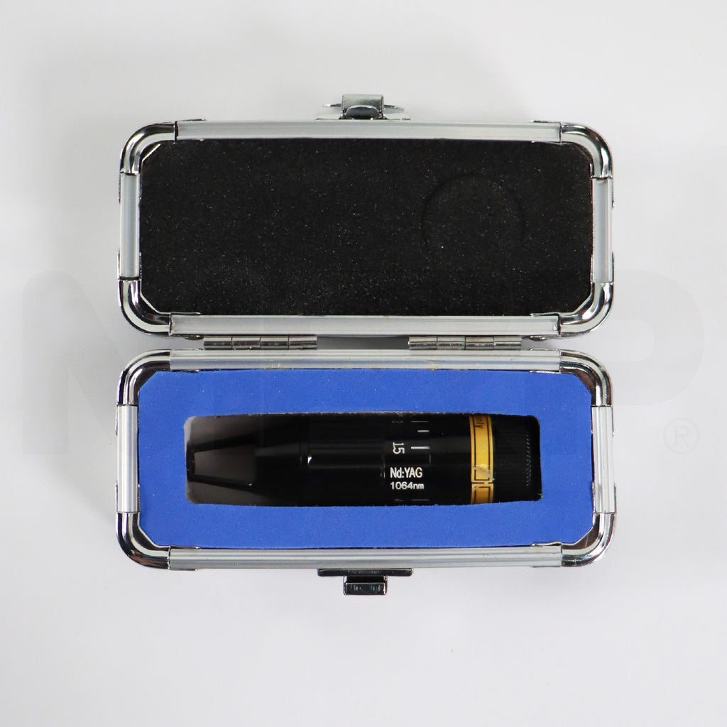 Alma Nd:YAG 1064nm Handpiece Focusing Spot Lens KTP Distance Gauge