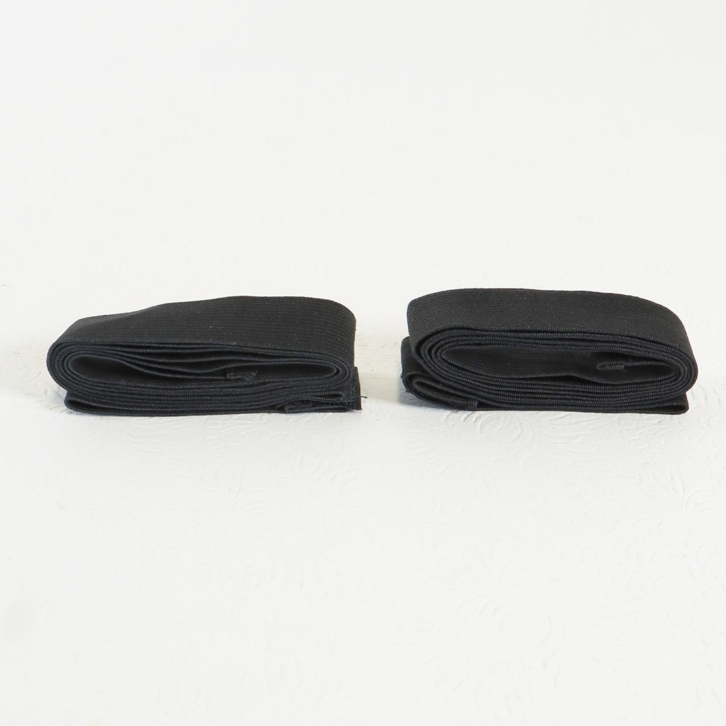 Patient Velcro Black Support Straps 2 Pack