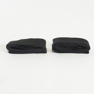 Patient Velcro Black Support Straps 2 Pack