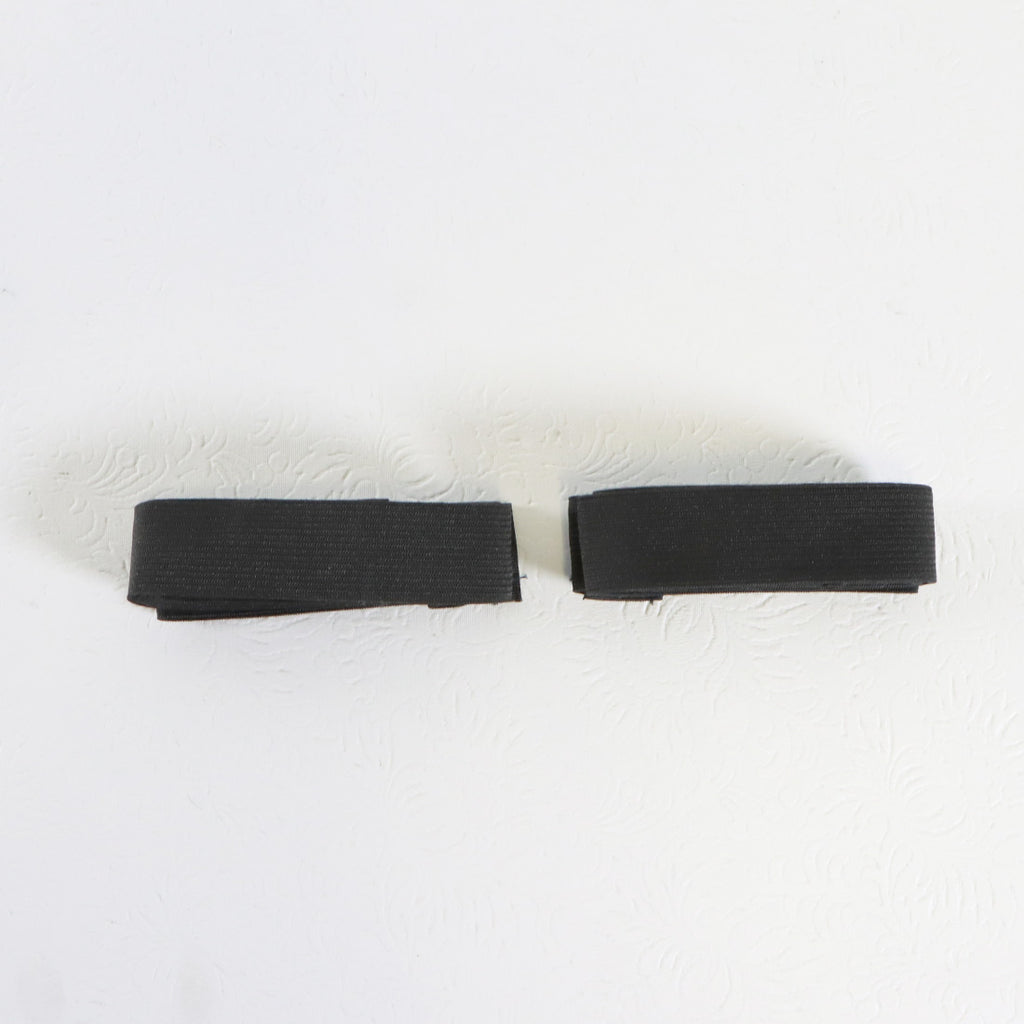 Patient Velcro Black Support Straps 2 Pack
