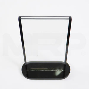 Acrylic Sign Holder 4 1/2" x 8 1/4" Display Marketing Stand 2x Pcs