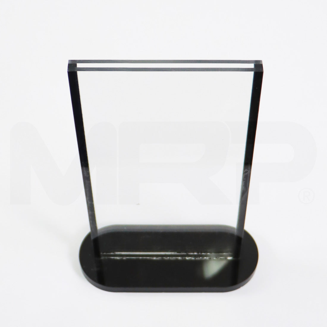 Acrylic Sign Holder 4 1/2" x 8 1/4" Display Marketing Stand 2x Pcs