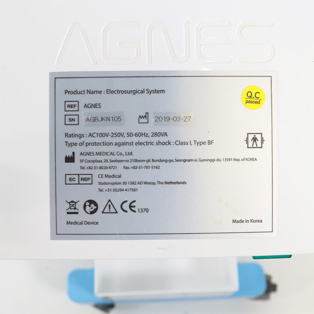 2019 Agnes RF Electrosurgical ESG Radio Frequency Microneedling System