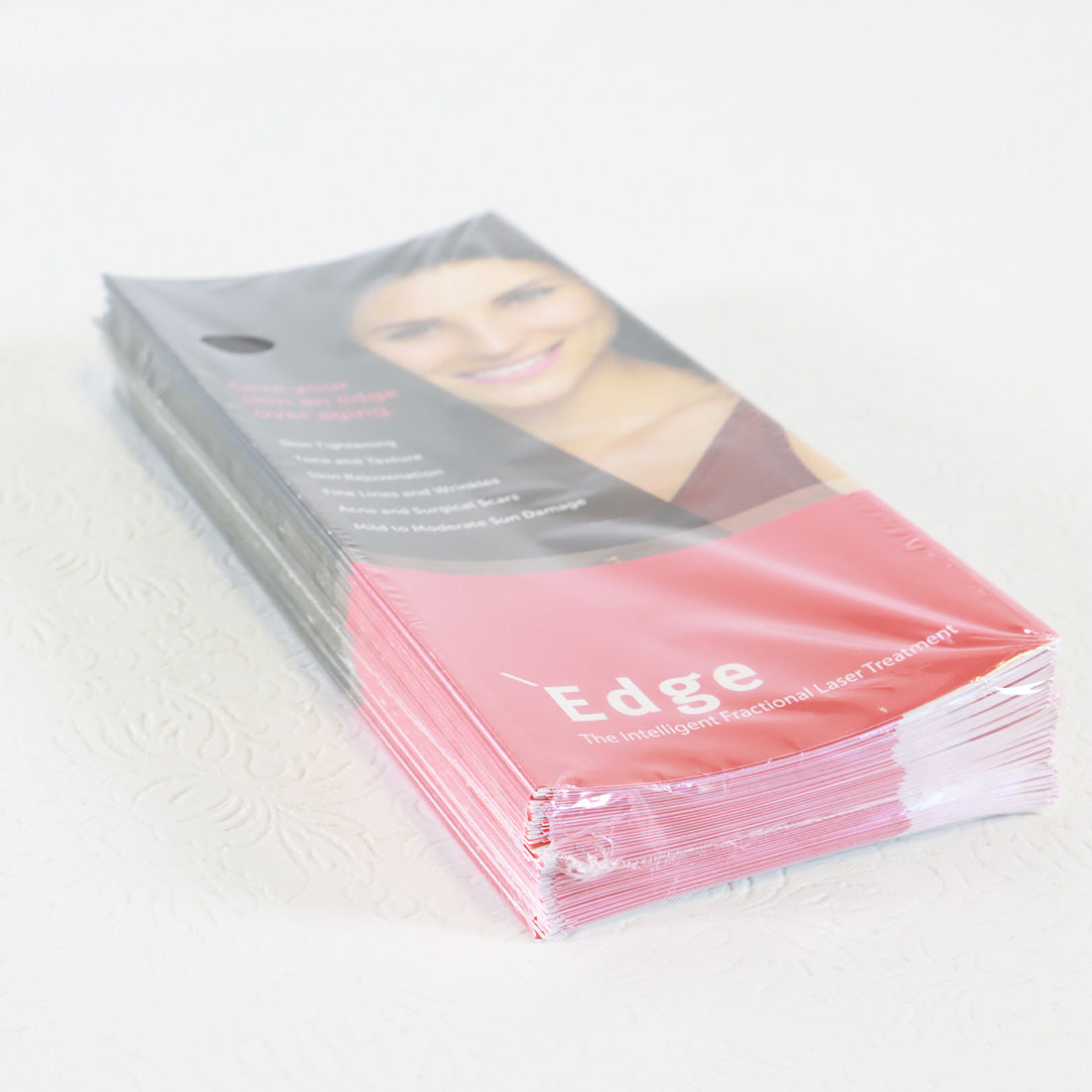 Edge Systems Fractional Laser Treatment Marketing Trifold Pamphlet x50