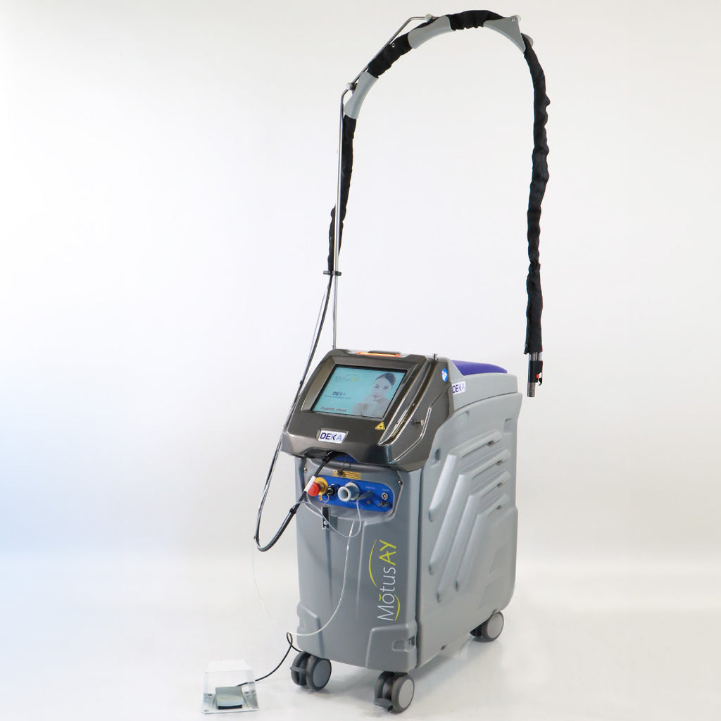 2021 DEKA Motus AY Laser Nd YAG Alex 755nm 1064nm Hair Removal Motus AY