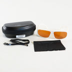 Hoya Conbio Operator Safety Glasses Protective Eyewear Orange 532-1064m 312-9005