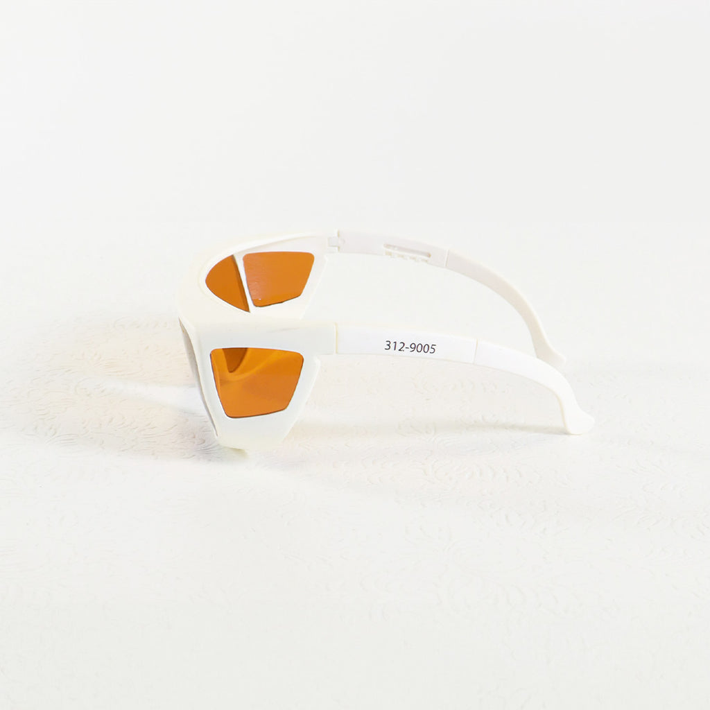 Hoya Conbio Operator Safety Glasses Protective Eyewear Orange 532-1064m 312-9005