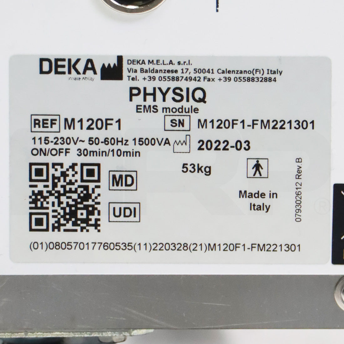 2022 Deka Cartessa Physiq EMS Module Body Contouring System
