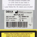 2019 DEKA Cartessa Motus AX Alexandrite 755nm Hair Removal Pigment Device