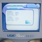2014 Lumenis LightSheer Duet Diode Laser Hair Removal Medical Laser ET HS