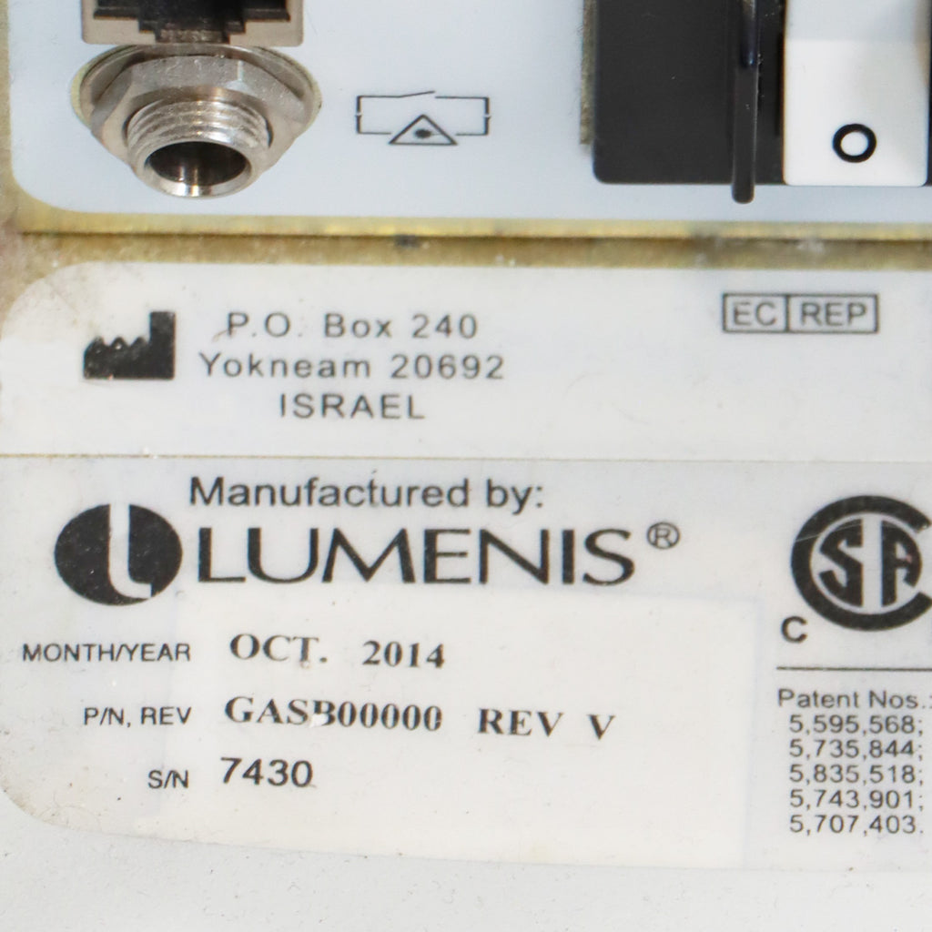 2014 Lumenis LightSheer Duet Diode Laser Hair Removal Medical Laser ET HS