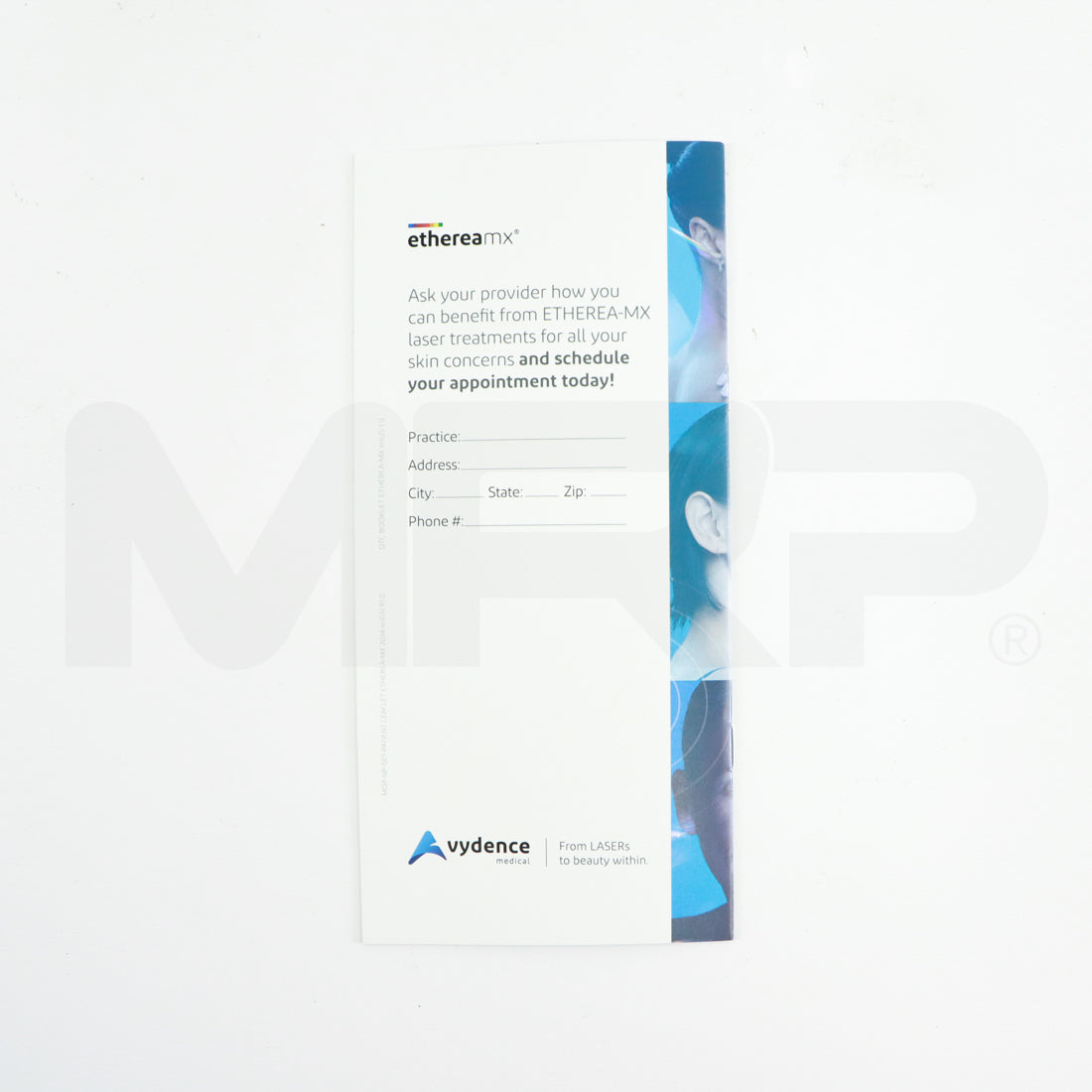 Vydence Medical Etherea-MX Leaflet Brochure Back