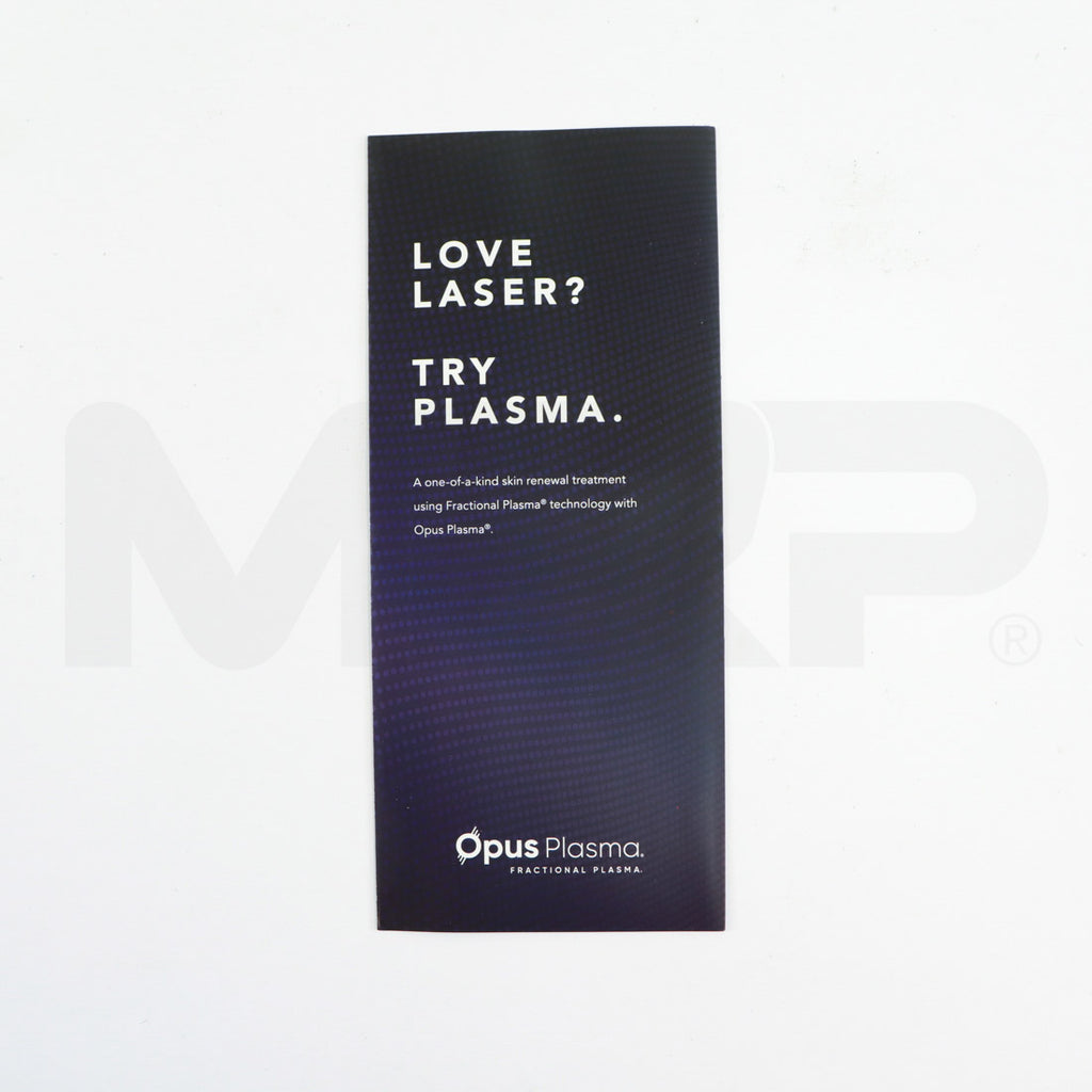 Alma Opus Plasma "Love Laser? Try Plasma" Patient Brochure