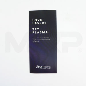 Alma Opus Plasma "Love Laser? Try Plasma" Patient Brochures, 25-Pack